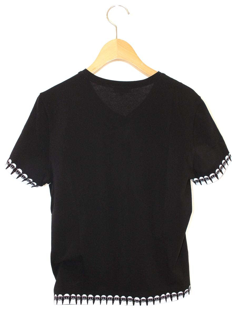 スタジオピッコーネ アルチビオ P359407 Tシャツ 40 ブラック ストレッチ素材 ITYNJ54WXP5G
