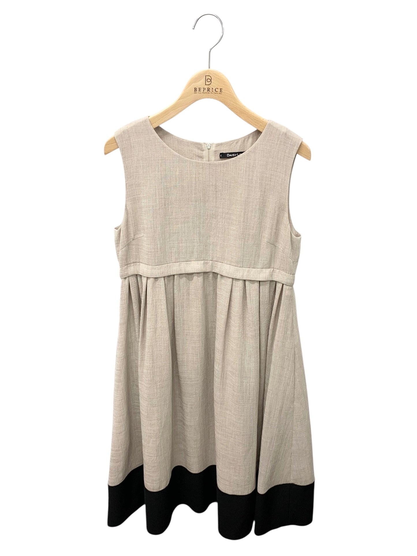 デイジーリン Beige×Black Dress 06602 ワンピース 38 ベージュ IT1CA3QEE8PB