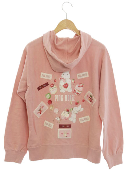 ピンクハウス A2111UCD425 パーカー ピンク ジップ ウサギ ケーキ マカロン いちご ITGNWFPDNEC0