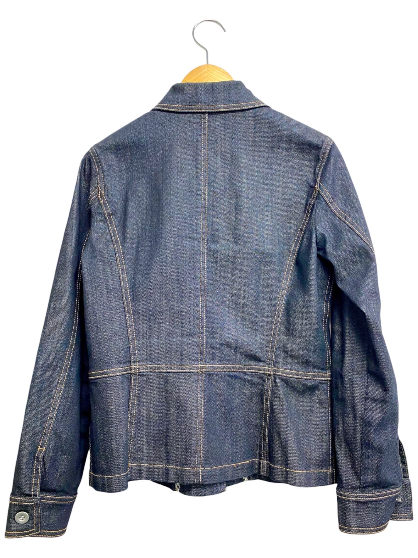 アクアスキュータム 1003325-39 デニムジャケット 6F ネイビー ITY64Q2QZ5JO 【SALE】