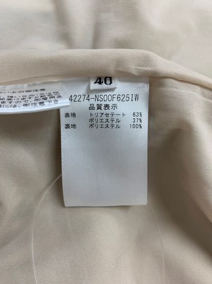フォクシーニューヨーク Flora Dress 42274 ワンピース 40 ベージュ ITFAWHAWS8P0
