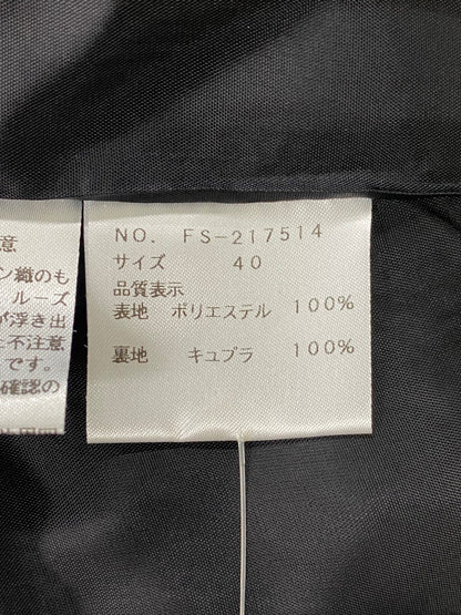 エムズグレイシー 217514 スカート 40 ブラック ローズモチーフ ITRQT1R7ETES