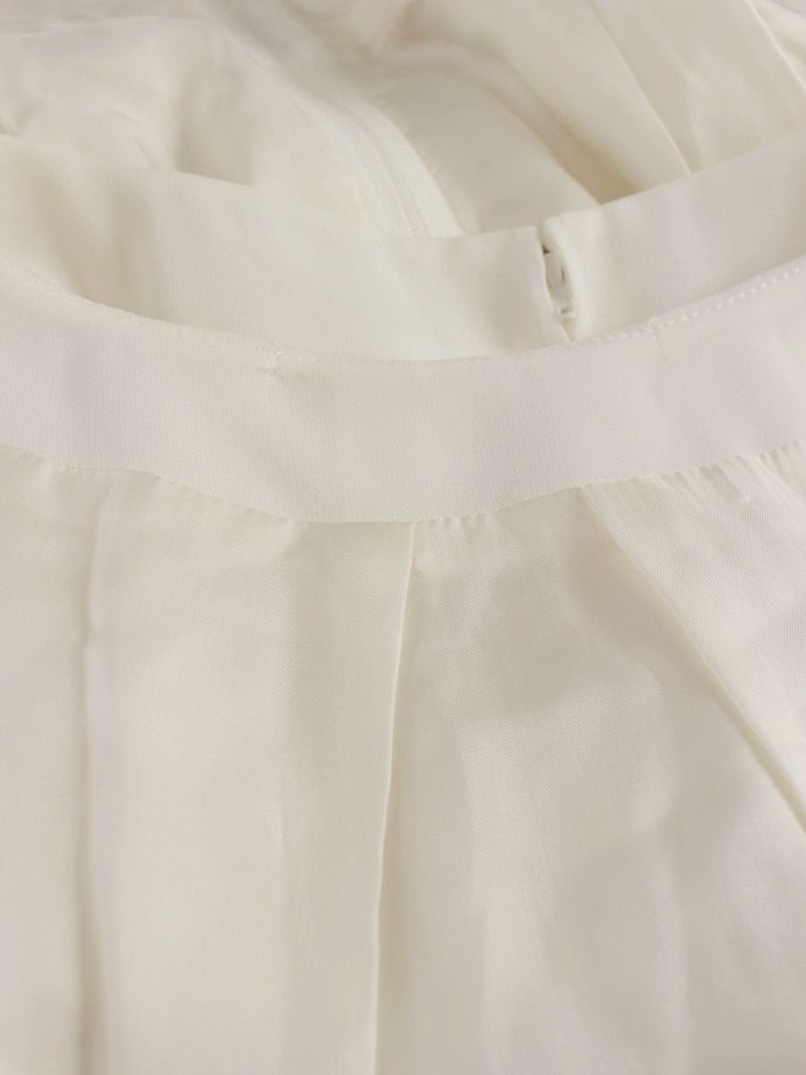 エリザ 27508181 ワンピース 2 ピンク ツイード スパンコール 袖シアー ITK06ZJGNRXO