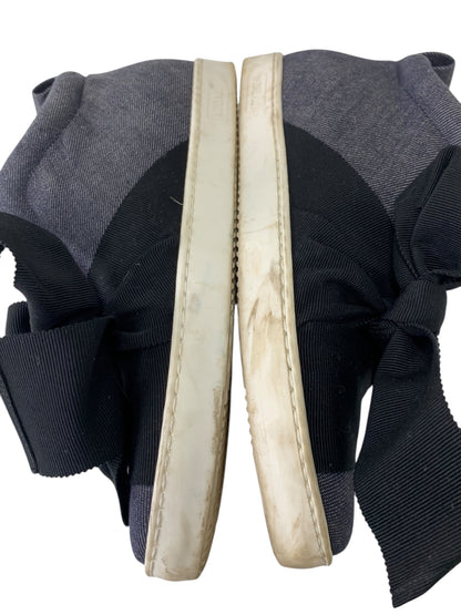 アディアム スニーカー 36 ネイビー リボン ITSEO9Q7VNC1