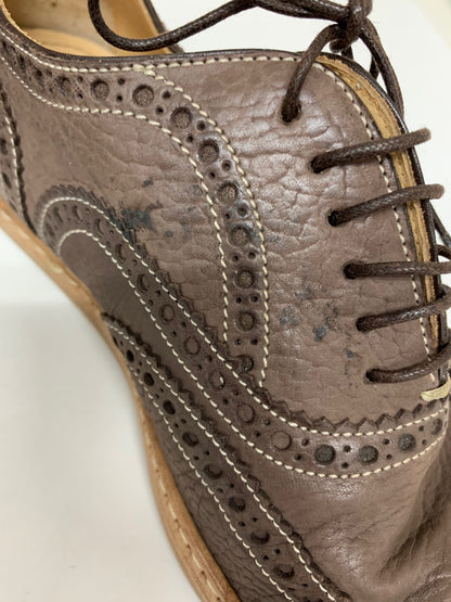 サントーニ 9814 シューズ 6 ブラウン 革 ウイングチップ ITEFI4VXIQ1W