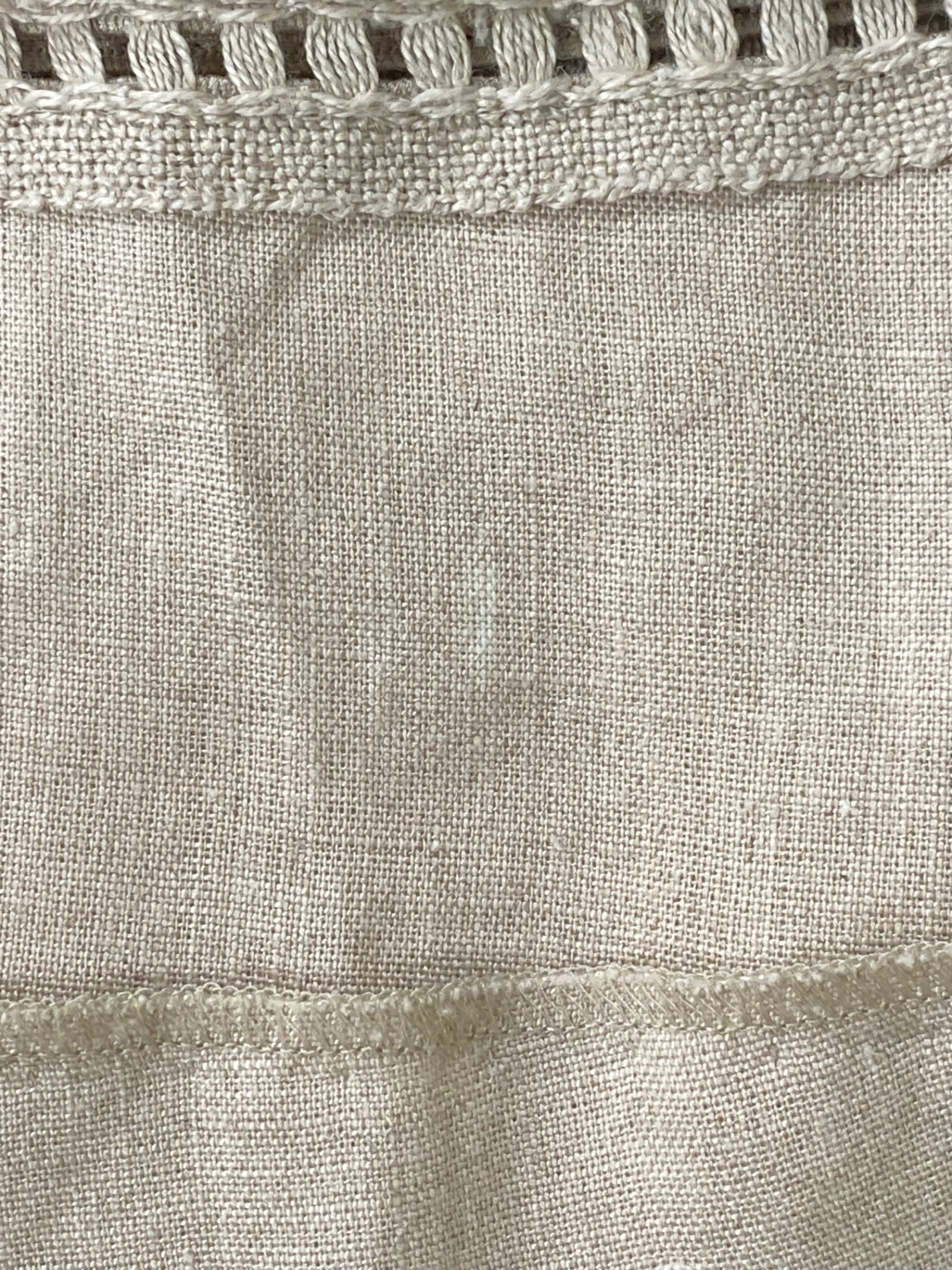 フォクシーブティック Linen Flare 35575 スカート 38 ベージュ 麻 ITBSPDKIPPRC