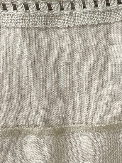 フォクシーブティック Linen Flare 35575 スカート 38 ベージュ 麻 ITBSPDKIPPRC