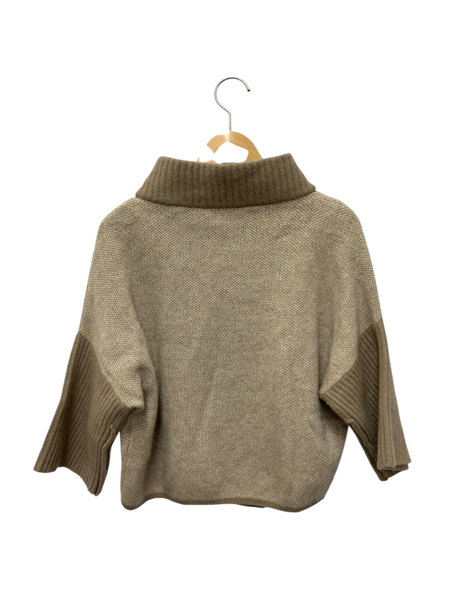 マックスマーラステュディオ ESP079 カーディガン Ｓ ブラウン カシミア ウール ITEUR7MIKXBC