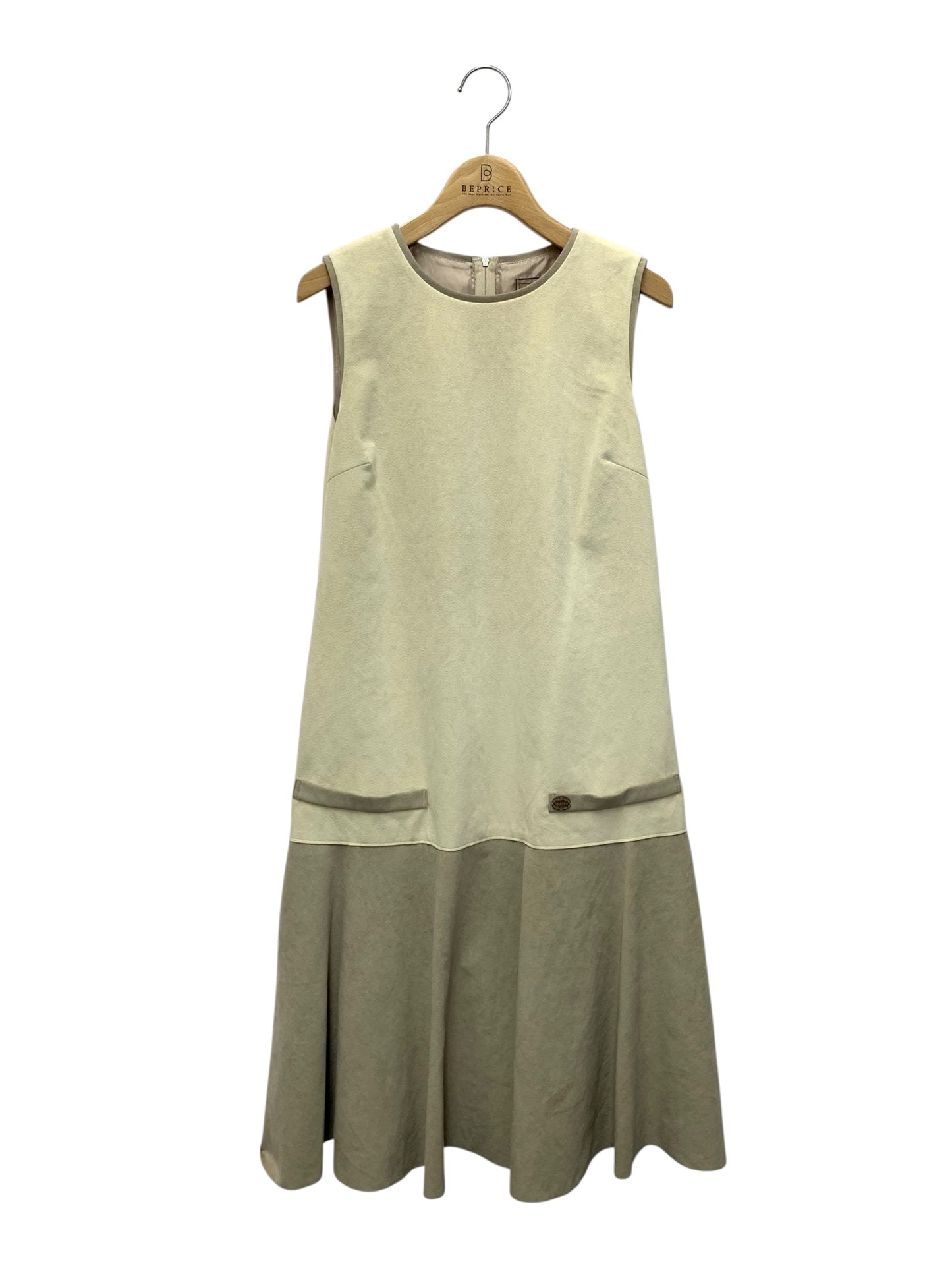デイジーリン for フォクシー Daisy Suede Dress 36347 ワンピース 38 ベージュ スエード調 ITM66F06Y6U8
