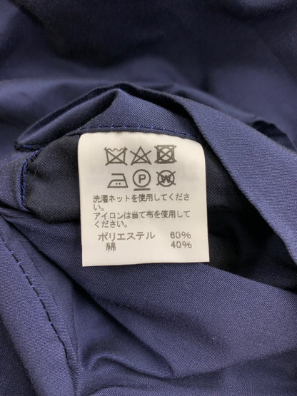 イッセイミヤケ シャンブレー テック コート M13FA048 2 ネイビー 形状記憶素材 撥水加工 ‘21AW IT3ZFZJ6SXAS 【SALE】