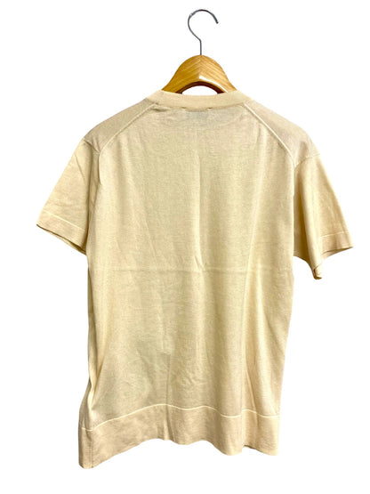 ジョンスメドレー ニット S ベージュ コットン MADE IN ENGLAND ITKE1FHBBYZM