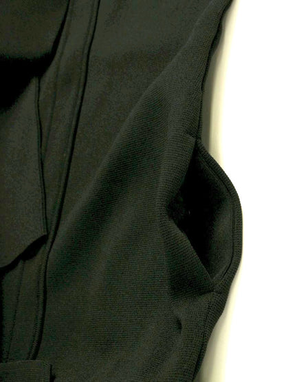 ルネ 6912780 ワンピース 36 ブラック ニット ロールカラー IT18RPPQXJFW