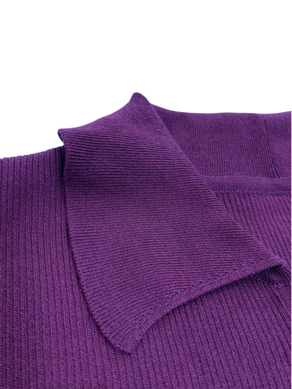 フォクシーニューヨーク 花より男子 LAFAYETTE TOPS 43835 ニット 38 ワインレッド IT1NUTBJ18MY