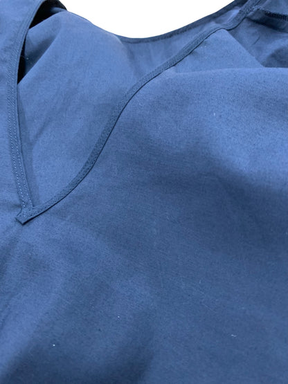 アディアム ショルダーカスケードVネックドロップ 42504 ブラウス 0 ネイビー ITYHHG2GDB5V