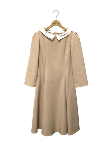 フォクシーニューヨーク New Standard Dress 44415 ワンピース 38 ベージュ ITB9GKVXGXLO