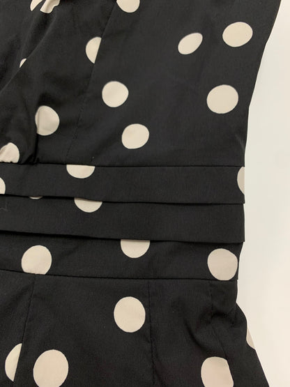 トッカ POLKA RAIN ドレス OPTOGW0340 ワンピース 6 ブラック ITNX1KI5PSV4 【SALE】