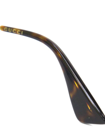 グッチ GG0112OA メガネ 眼鏡 ブラック/ゴールド スクエア フルリム コンビフレーム べっ甲柄 ITANVI9DF1B0 【SALE】