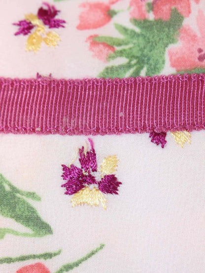 トッカ OPTOHW0330 ワンピース 0 ピンク フラワー刺繍 ITEXDRLH7CJK