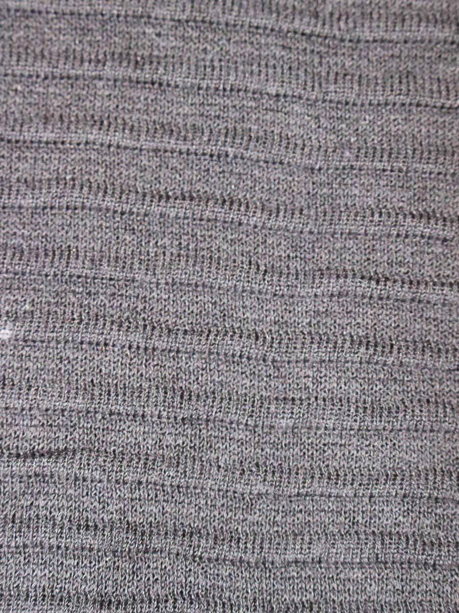 エムズグレイシー Border Knit One-piece  918320 ワンピース 40 ブラック ビーズロゴ ITQ234QGJWYO