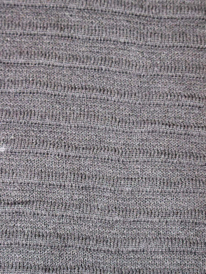 エムズグレイシー Border Knit One-piece  918320 ワンピース 40 ブラック ビーズロゴ ITQ234QGJWYO