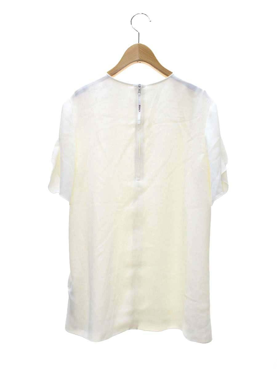 フォクシーニューヨーク Blouse Flounce Petal 39469 ブラウス 40 ホワイト IT0I211I35F8