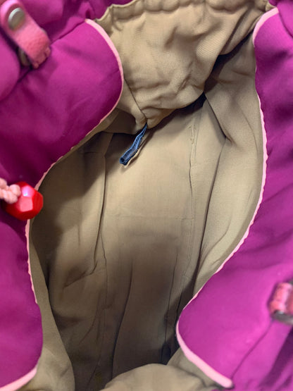 ジャマンピュエッシュ ハンドバッグ ワインレッド ビーズ スパンコール プードル ITT9IX43G78C