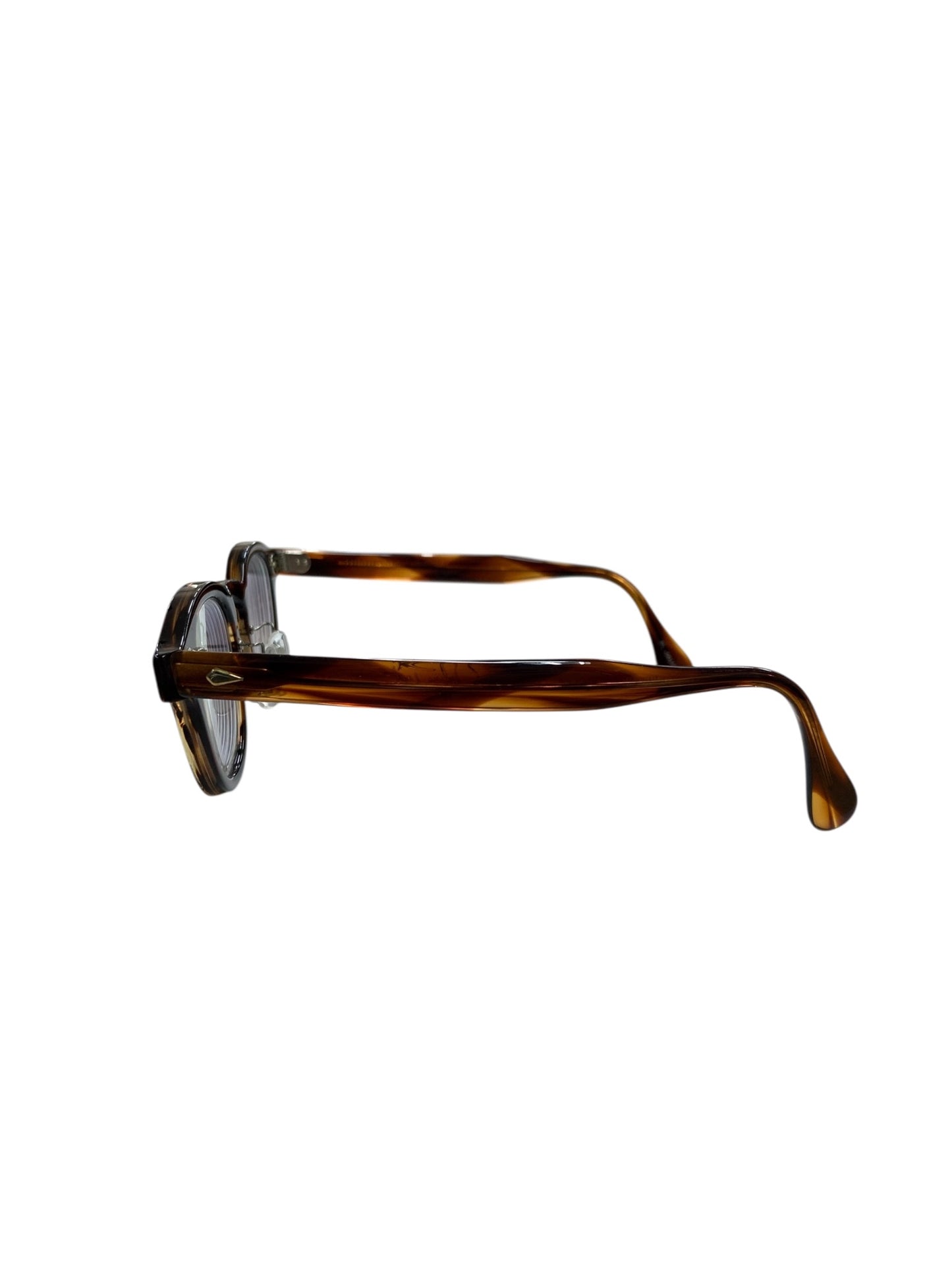 ジュリアスタートオプティカル PL-001M メガネ 眼鏡 ブラウン べっ甲柄 セルフレーム フルリム ウェリントン ITNQ62Y8DBVI