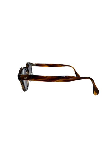 ジュリアスタートオプティカル PL-001M メガネ 眼鏡 ブラウン べっ甲柄 セルフレーム フルリム ウェリントン ITNQ62Y8DBVI