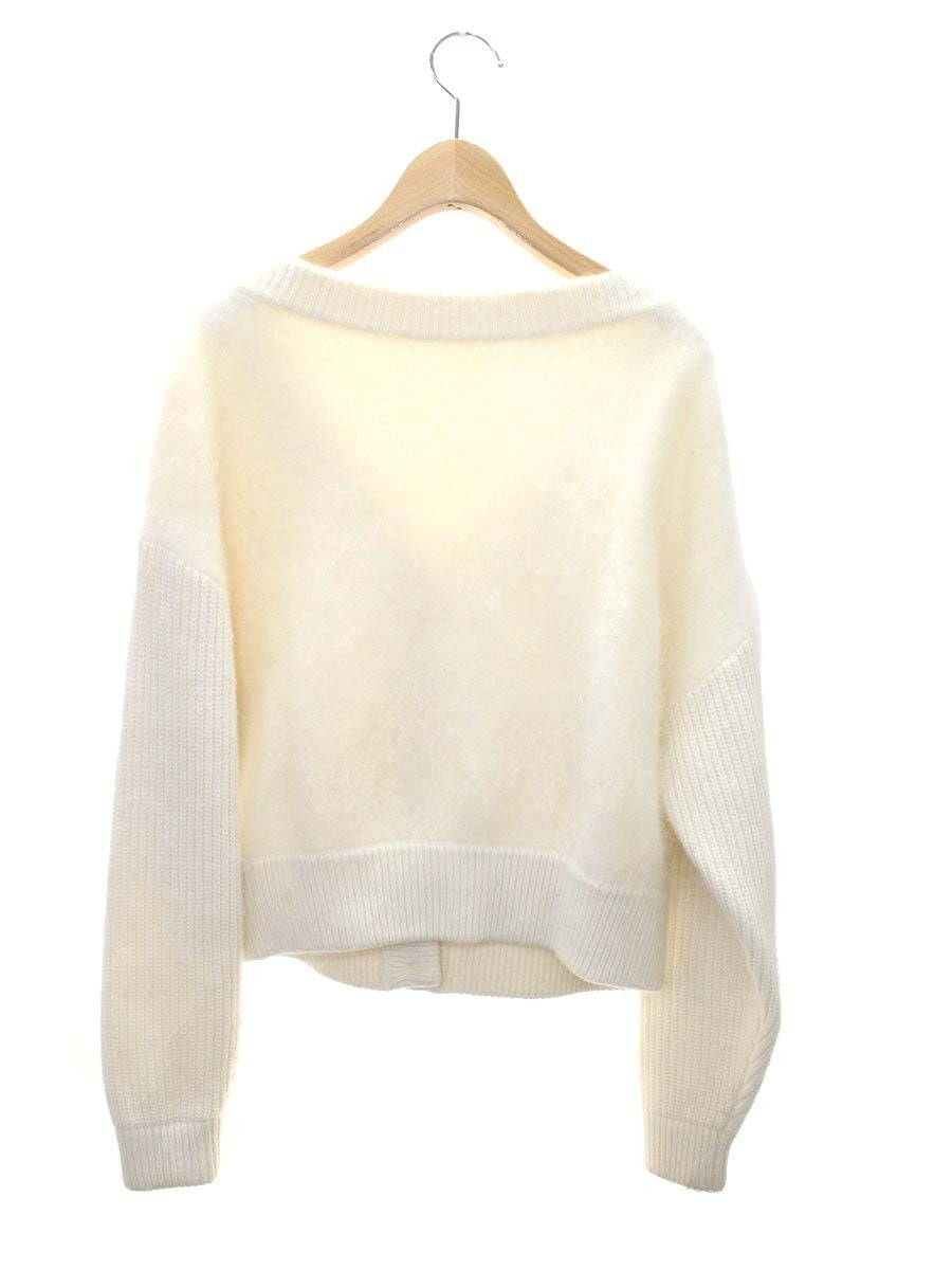 ダイアグラム ショートニットカーディガン 03204 53150 36 アイボリー ITQSM09V0G0L