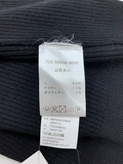 パトゥ ハイネック リブニット ジャンパー KN0588040999B タートルネックニット S ブラック IT3UXK8QA66Q