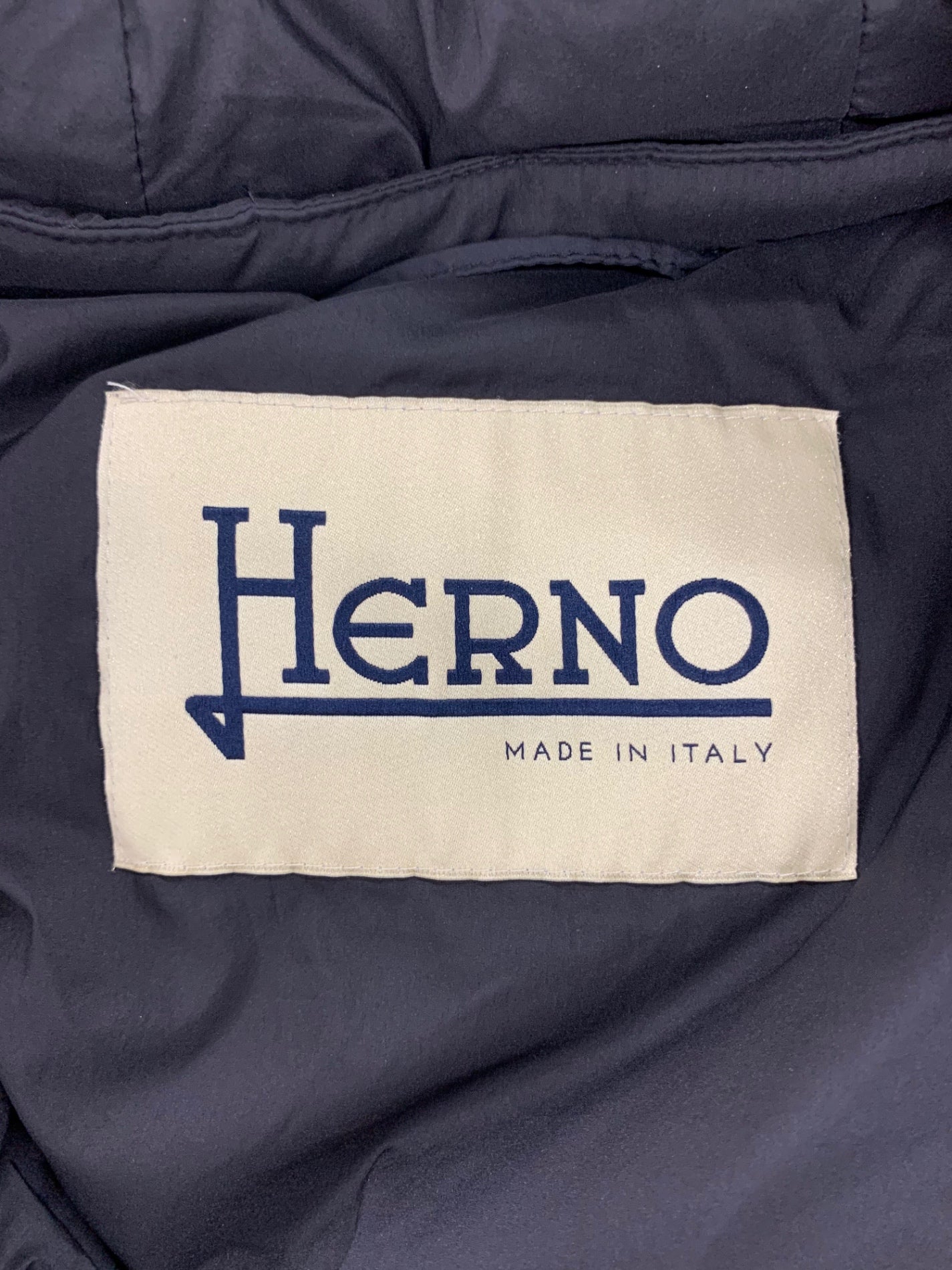 ヘルノ PI0848D 39601 ダウンコート 38 ブラック 切替 ジップアップ ITYB9YPUEPCY