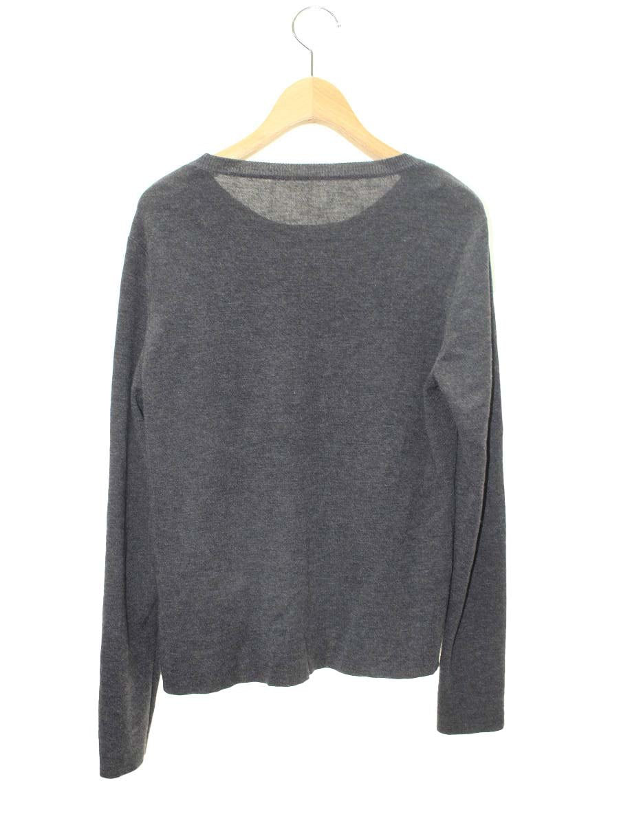 フォクシーブティック Knit Tops 36301 ニットセーター 42 グレー 長袖 ITR28B8B0EXC
