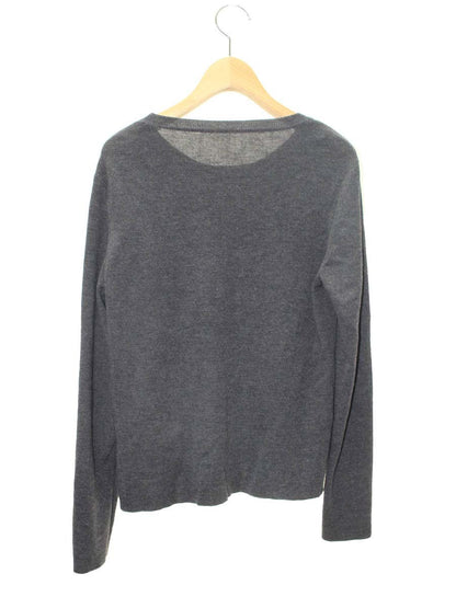 フォクシーブティック Knit Tops 36301 ニットセーター 42 グレー 長袖 ITR28B8B0EXC