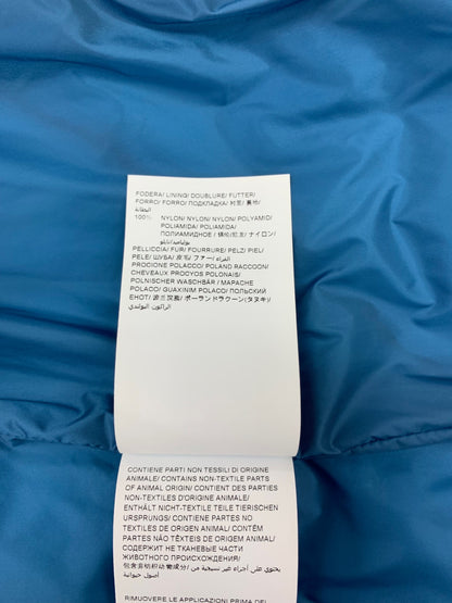 タトラス ザラガ  LTAT22A4874-D ダウンベスト 03 ブルー ファーフード ITCV5CNB63QD