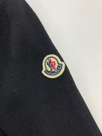 モンクレール CARDIGAN TRICOT 9B00018M1131 ダウンカーディガン S ブラック ジップアップ ITHUD0GCJUQW