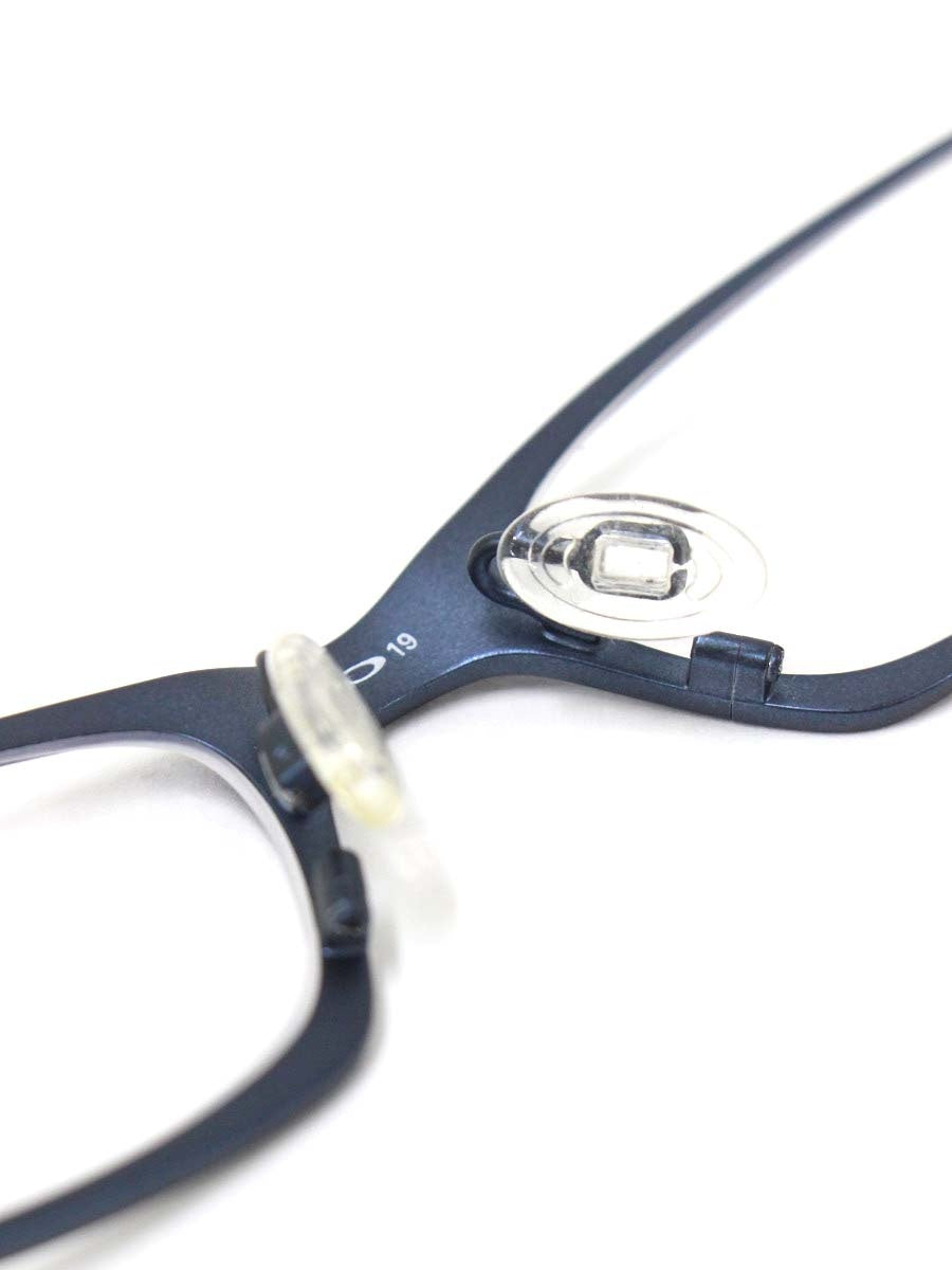 オークリー Cobalt 11-635 メガネ ブルー メタルフレーム フルリム オーバル（楕円） IT5ABYF86PBO