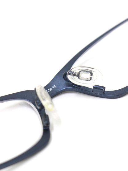 オークリー Cobalt 11-635 メガネ ブルー メタルフレーム フルリム オーバル（楕円） IT5ABYF86PBO