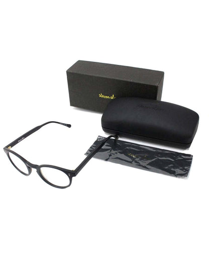 スティーブンアラン DAYER メガネ マットブラック セルフレーム フルリム ボストンシェイプ ITJAWAVFHA8S