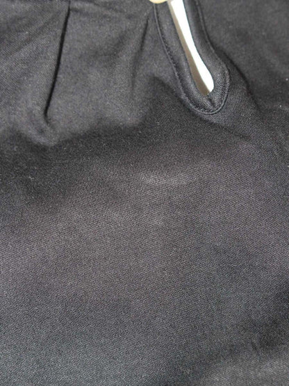 トッカ 【洗える！】SOLEIL シフォントップス KKTOSM0102 XS ブラック ITHGFQC9F9N8