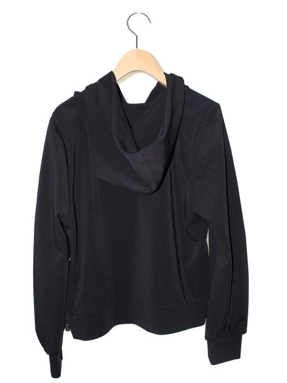 トゥービーシック W5P04-416-09 パーカー 42 ブラック ジップアップ レース IT65E2OPAS8E