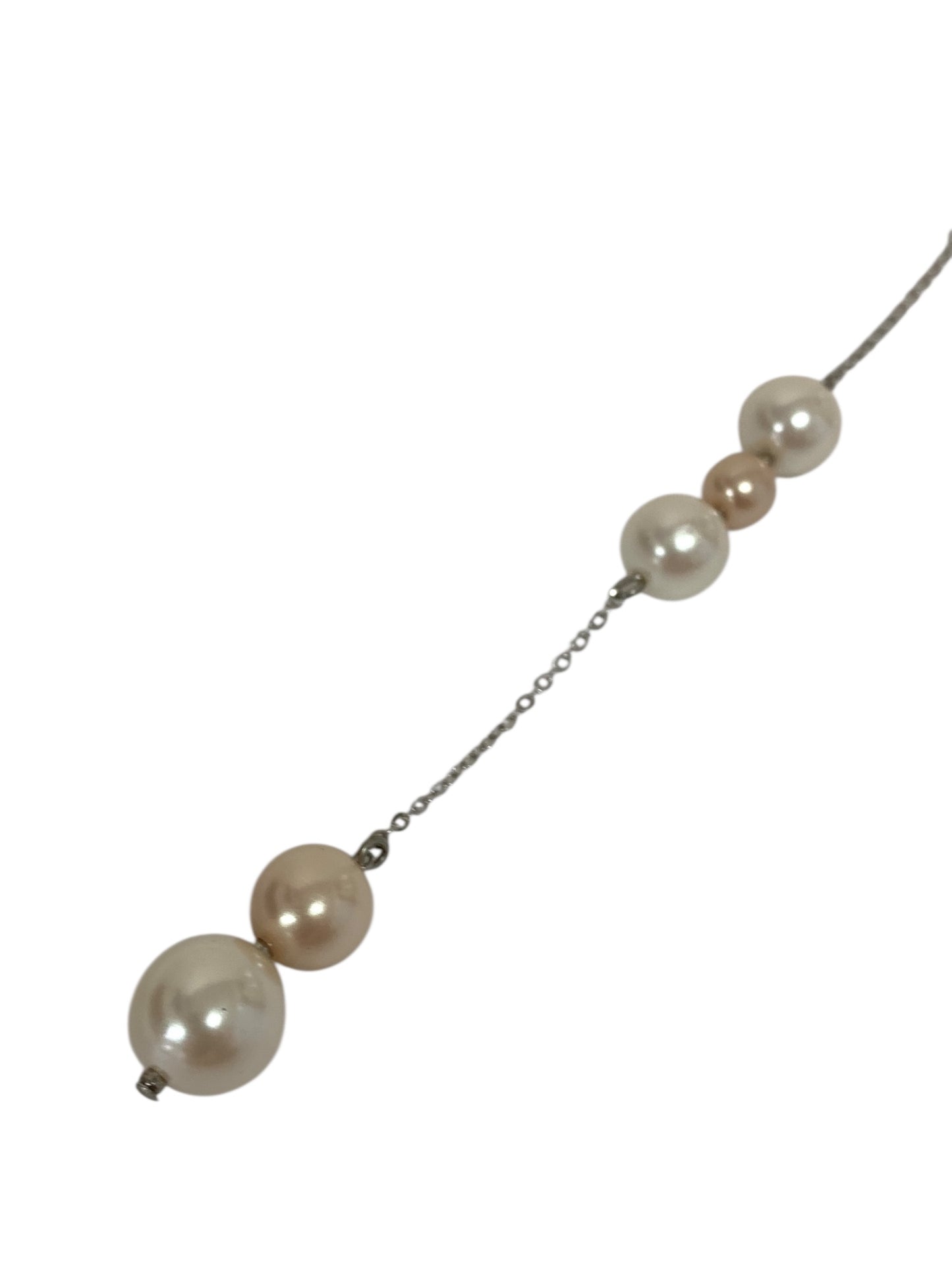 フォクシーブティック ネックレス Two Ways Swing シルバー フェイクパール 2way ITFZOZNQ0IFJ