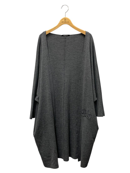 デイジーリン ウォッシャブルデイジーハンプトン 06745 ロングカーディガン グレー ITM8TGOHV5ZQ