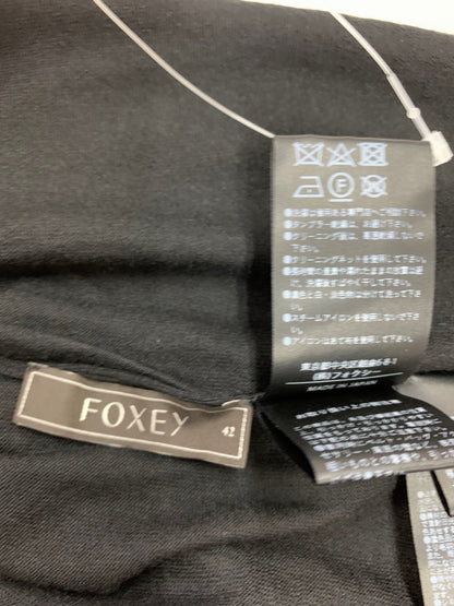 フォクシーブティック VALENTINE ヴァレンタイン 44185 カーディガン 42 ブラック ニット ITYTK8S330AD