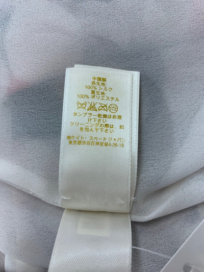 ケイトスペード ワンピース ピンク ドット シルク 総柄 IT45RQFEA8CR