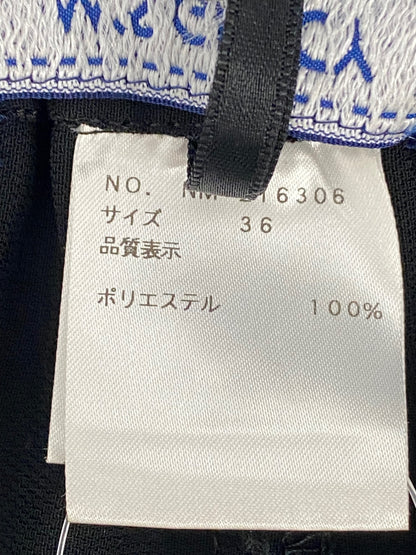 エムズグレイシー 216306 パンツ 36 ブラック リボン ITKMWQ638U0U