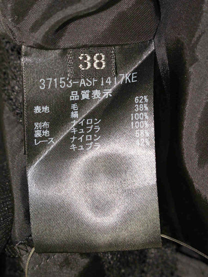 フォクシーブティック 37153 スカート 38 ブラック ビジュー ITH2M35J0YNO