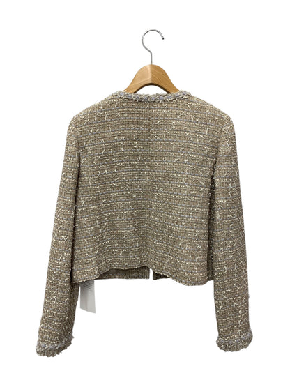 フォクシーブティック Jacket Fiore 43253 ジャケット 40 ベージュ ツイード IT4E35JP5TES