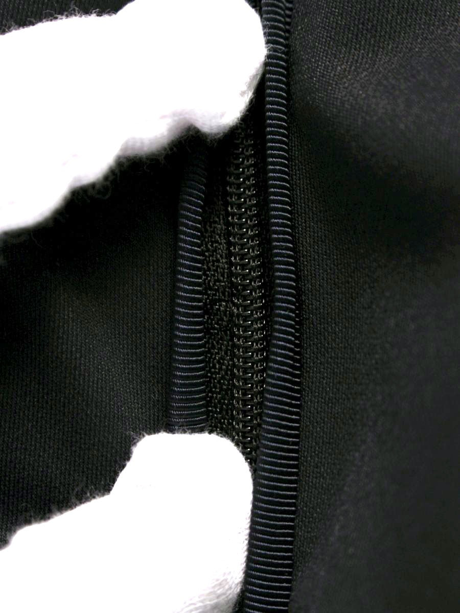 エムプルミエブラック C920-016 ワンピース 34 ネイビー フリル ITL4Q7KTONG0