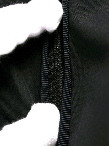 エムプルミエブラック C920-016 ワンピース 34 ネイビー フリル ITL4Q7KTONG0