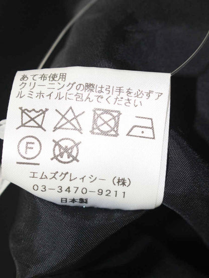エムズグレイシー 814307 ジャケット 38 ブラック 衿付き ITRDHMHXXLYC